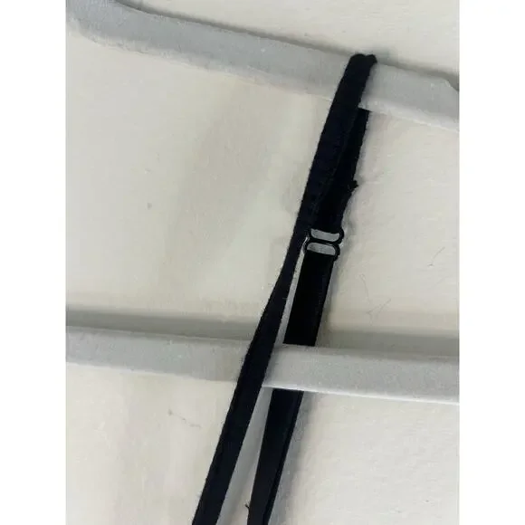 Skims Soft Lounge Long Slip Dress Ribbed Maxi Tank Stretch Modal Onyx Women's 2X - Picture 8 of 10